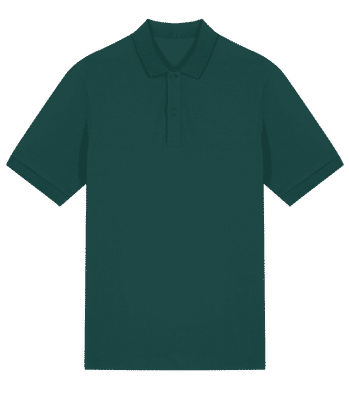 Unisex Organic Polo Shirt Stanley Stella 2.0 - Bottle green - Front