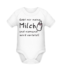 Gebt Mir Milch Sonst Knallt's · Baby Bio Strampler