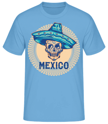 Mexico - T-shirt standard Homme - Bleu clair - Devant