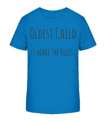 Oldest Child - T-shirt bio Enfant Stanley Stella 2.0 - Bleu royal - Devant