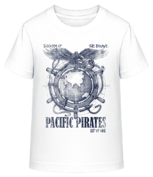 Preview: Pacific Pirates - Kid's Shirtinator T-Shirt - White - Front