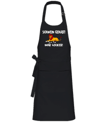 Schwein Gehabt War Lecker · Profi Kochschürze