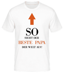 Der Beste Papa Der Welt · Männer Basic T-Shirt