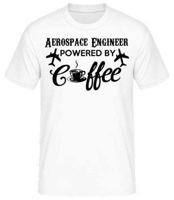 Aerospace Engineer - Men's Basic T-Shirt - White - Front