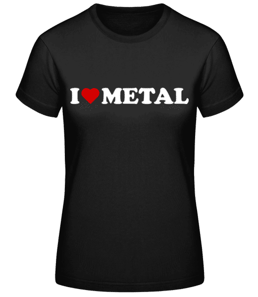 I Love Metal · T-shirt standard Femme