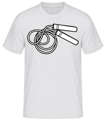 Jump Rope - Men's Basic T-Shirt - Heather grey - Front