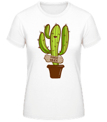 Free Hugs Kaktus · Women's Basic T-Shirt