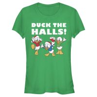 Disney Classics - Ratón Miguelito Miguelín - Skupina Nephew Holiday - Navidad - Mujeres Camiseta - Verde irlandés - delante