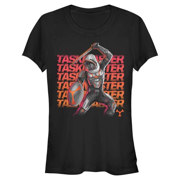 Marvel - Taskmaster Neon - Femme T-shirt - Noir - Devant