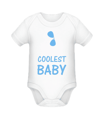 Coolest Baby - Organic Baby Body - White - Front