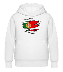 Ripped Flag Portugal · Kid's Hoodie