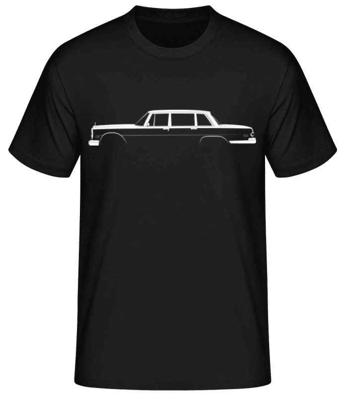Preview: 'Mercedes-Benz 600' Silhouette - Men's Basic T-Shirt - Black - Front