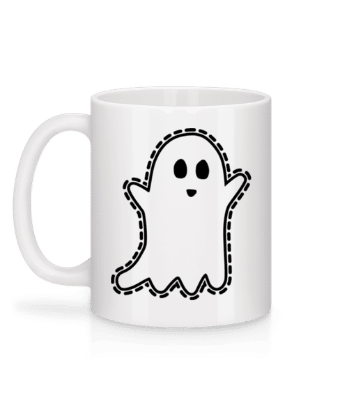 Aperçu: Esprit - Mug en céramique blanc - Blanc - Derrière