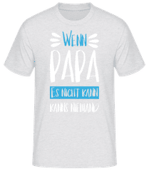Wenns Papa Nicht Kann · Männer Basic T-Shirt
