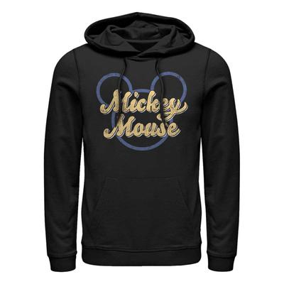 Disney Classics - Micky Maus - Mickey Script - Unisex Hoodie - Schwarz - Vorne
