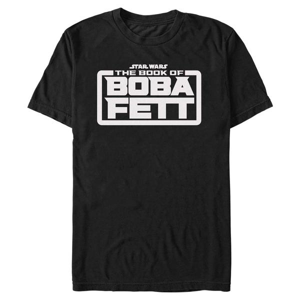 Aperçu: Star Wars - Book of Boba Fett - Omega Basic Logo - Homme T-shirt - Noir - Devant