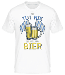 Der Tut Nix Der Will Nur Bier · Männer Basic T-Shirt