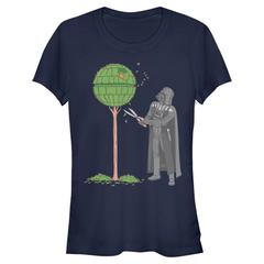 Star Wars - Darth Vader Death Star Bush - Frauen T-Shirt