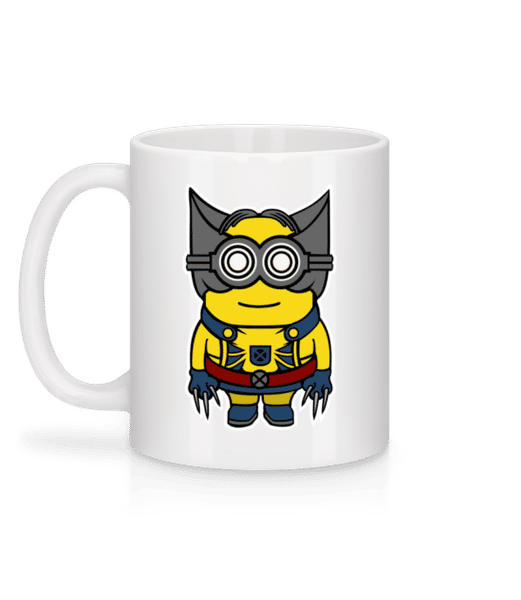 Aperçu: Minion Wolverin - Mug en céramique blanc - Blanc - Derrière