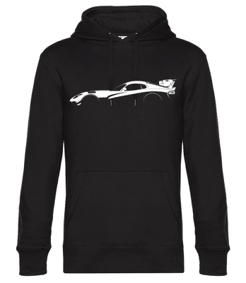 'Dodge Viper ACR' Silhouette - Männer Standard Hoodie - Schwarz - Vorne
