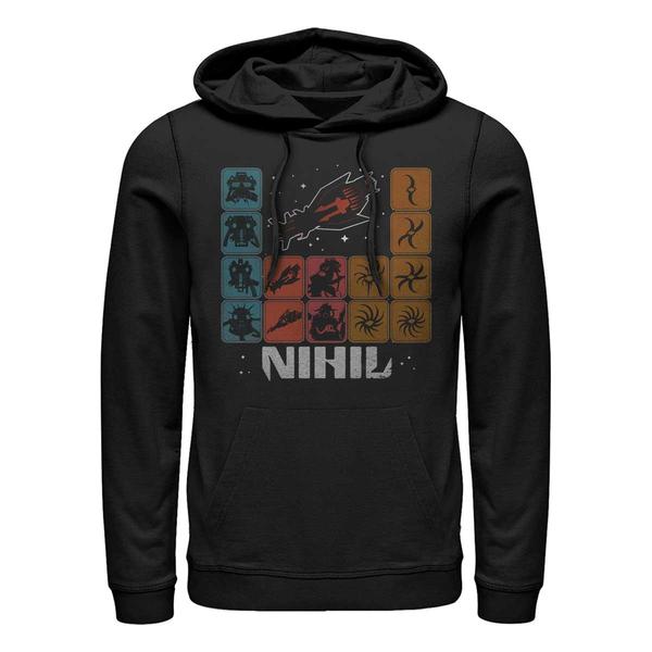 Aperçu: Star Wars - High Republic - Logo Periodic Nihil Table - Unisex Sweat à capuche - Noir - Devant