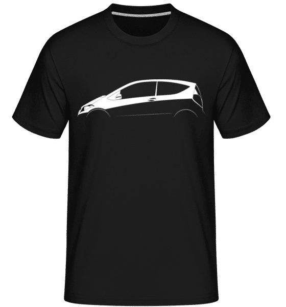 Aperçu: 'Mercedes-Benz A-Class W169' Silhouette - T-Shirt Shirtinator homme - Noir - Devant