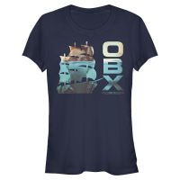 Netflix - Outer Banks - John B Sunken Ship - Women's T-Shirt - Navy - Front