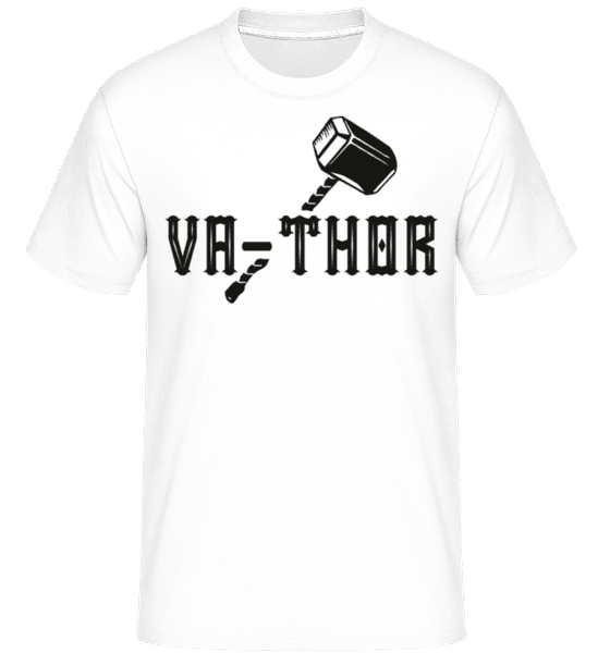 Preview: Va Thor -  Shirtinator Men's T-Shirt - White - Front