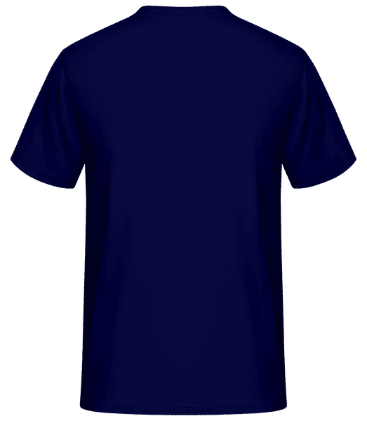 Aperçu: Chelsea Football Blue Flag Fly High - T-shirt standard Homme - Bleu marine - Derrière