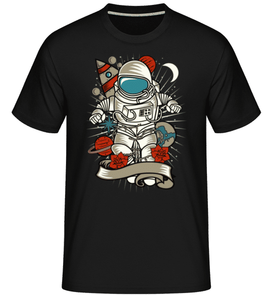 Aperçu: Astronaut 1 -  T-Shirt Shirtinator homme - Noir - Devant