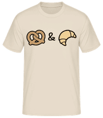 Praclík & Croissant · Pánske basic tričko