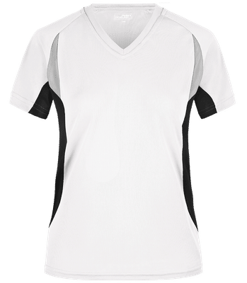 Women's Jersey - White / Black - Front