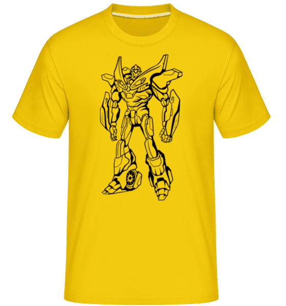 Aperçu: Aperçu Du Transformateur 2 -  T-Shirt Shirtinator homme - Jaune doré - Devant