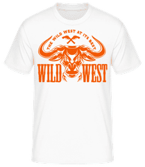 Wild West Horns · Männer Basic T-Shirt