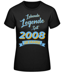 18 Lebende Legende 2008 · Frauen Basic T-Shirt