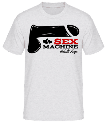 Sex Machine Icon - Men's Basic T-Shirt - Heather grey - Front