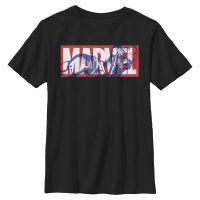 Marvel - Iron Man Iron - Niños Camiseta - Negro - delante