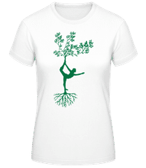 Yoga Harmonie Terre Arbre Vert 1 · T-shirt standard Femme