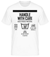 Handle With Care 30 · Männer Basic T-Shirt