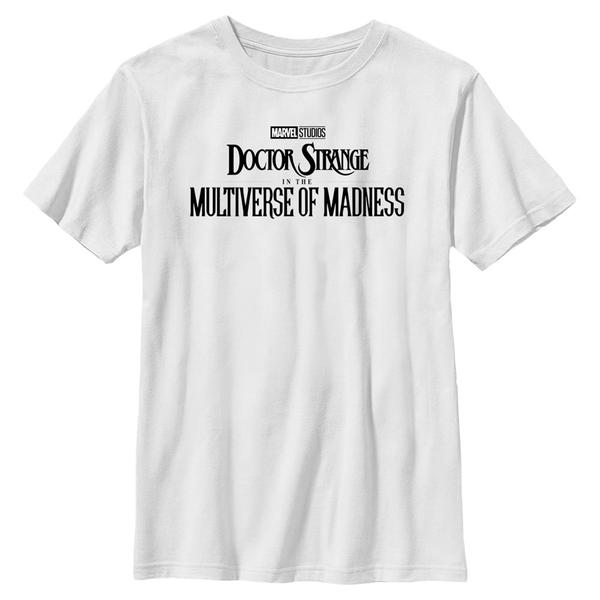 Aperçu: Marvel - Doctor Strange - Logo - Enfant T-shirt - Blanc - Devant