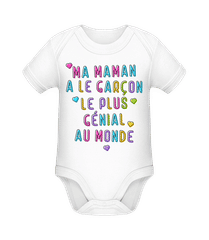 Ma Maman A Le Garçon · Body manches courtes bio