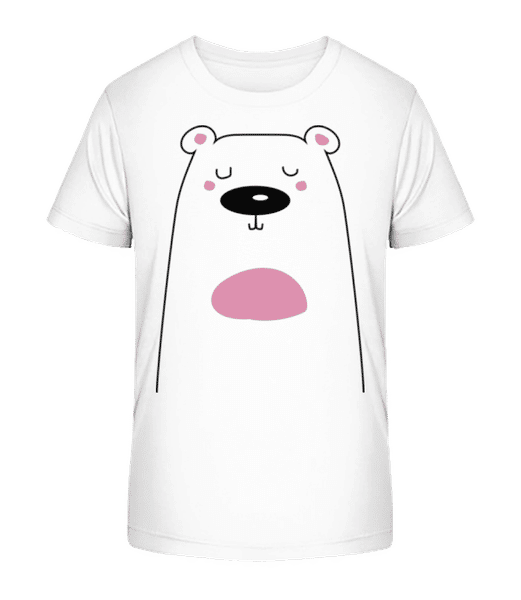 Aperçu: Ours Mignon - T-shirt bio Enfant Stanley Stella 2.0 - Blanc - Devant