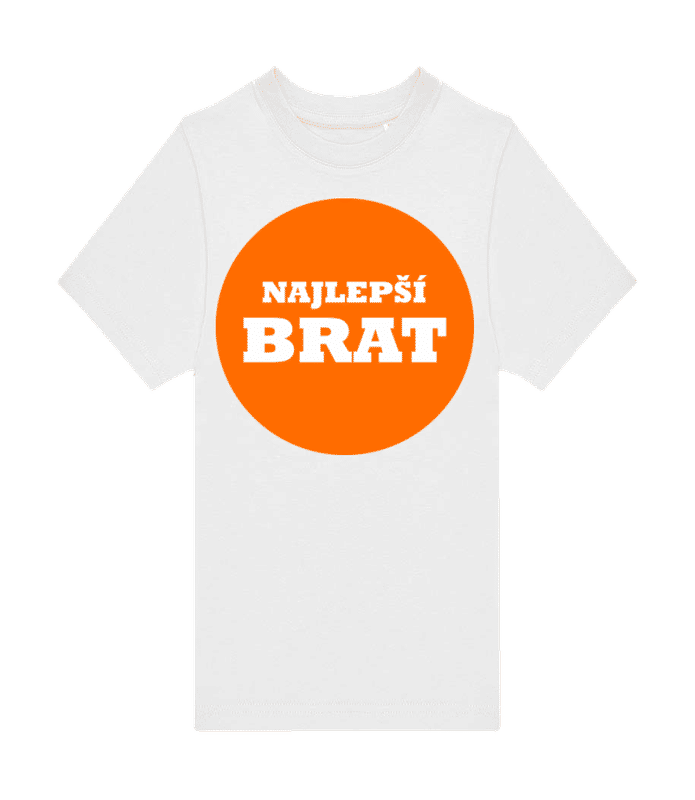 Náhľad: Najlepší Brat - Pánske tričko B&C - Biela - Predné