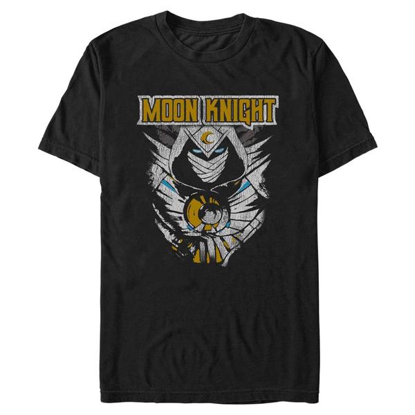 Aperçu: Marvel - Moon Knight - Moon Knight Moon Glitter - Homme T-shirt - Noir - Devant