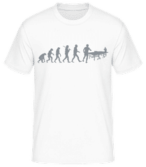 Evolution Des Tischtennis · Männer Basic T-Shirt