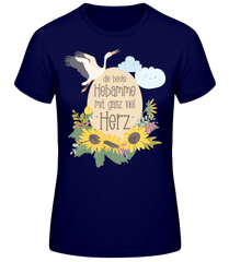 Die Beste Hebamme Mit Viel Herz · Frauen Basic T-Shirt