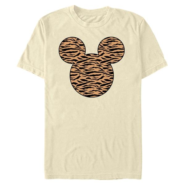 Aperçu: Disney - Mickey Mouse - Mickey Tiger Fill - Homme T-shirt - Crème - Devant
