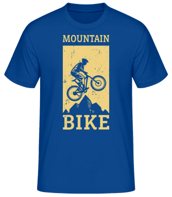 Mountain Bike - Pánské basic tričko - Královská modrá - Napřed