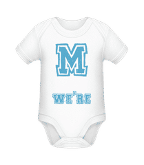 OMG Yes We're Triplets Blue · Body manches courtes bio