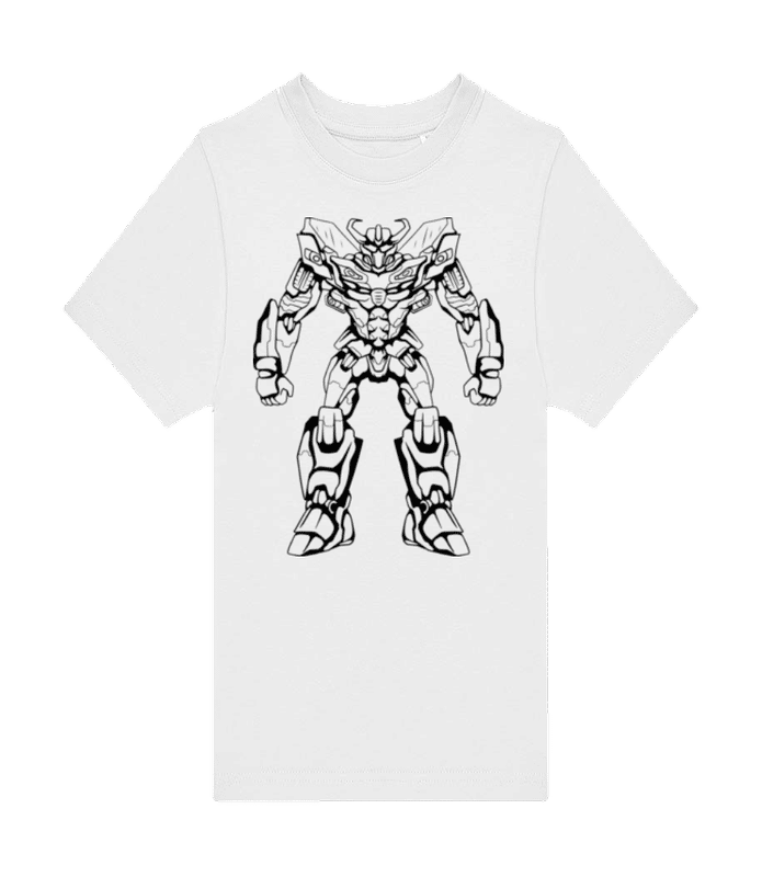 Vorschau: Transformer 3 Kontur - Kinder T-Shirt B&C - Weiß - Vorne